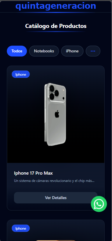 Mobile Quinta Generacion